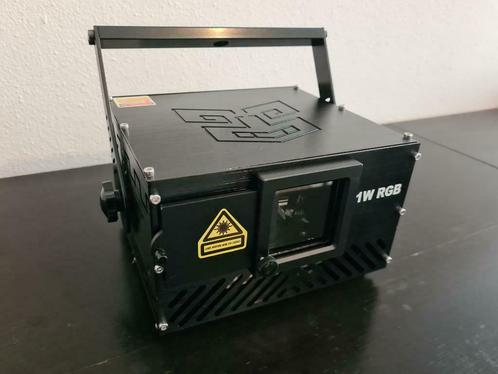 1 Watt (1000 mW) RGB laser projector ILDA 25 Kpps Full Diode, Muziek en Instrumenten, Licht en Laser, Laser, Nieuw, Geluidgestuurd
