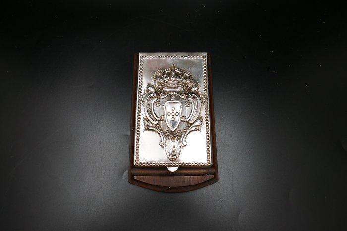 Figuur - Notebook - .833 zilver, Antiek en Kunst, Antiek | Goud en Zilver