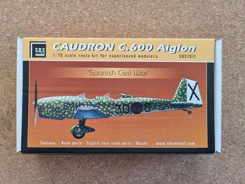 SBS Model SBS7011 Caudron C.600 Aiglon 1:72, Hobby en Vrije tijd, Modelbouw | Vliegtuigen en Helikopters, Verzenden