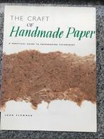 The craft of handmade paper (John Plowman), Boeken, Gelezen, Scrapbooking en Knutselen, Verzenden, John Plowman