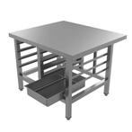 HCB Onderstel - steamer/oven - 90 x 80 x 90 - 1/1 GN - RVS, Verzenden, Nieuw in verpakking, RVS Meubilair