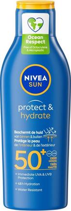 Nivea Sun Milk Protect&Hydrate SPF50 - 200 ml, Nieuw, Ophalen of Verzenden
