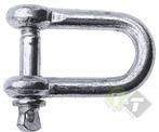D-sluiting Met Borstbout - 22mm Dikte - Verzinkte D Sluiter, Ophalen of Verzenden, Nieuw