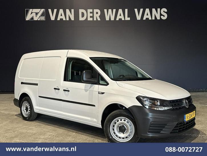 Volkswagen Caddy | 2.0 TDI L2H1 Maxi Euro6 Airco | Navigatie, Auto's, Bestelauto's, Dealer onderhouden, Te koop, Handgeschakeld