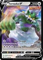 Tornadus V 124/198 Chilling Reign, Hobby en Vrije tijd, Verzamelkaartspellen | Pokémon, Ophalen of Verzenden, Nieuw, Losse kaart
