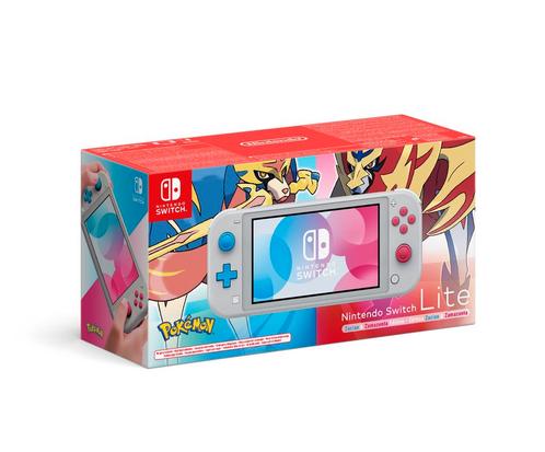 Nintendo Switch Lite Console - Pokemon Zacian & Zamazenta Ed, Spelcomputers en Games, Spelcomputers | Nintendo Switch, Nieuw, Verzenden