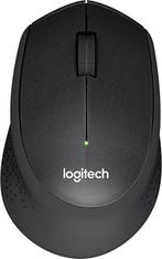 Logitech M330 Silent Plus - Draadloze Muis - Zwart, Nieuw, Ophalen of Verzenden, Logitech