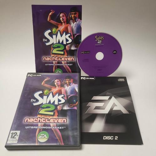 Sims 2 Nachtleven Uitbreidingspakket PC, Spelcomputers en Games, Games | Pc, Ophalen of Verzenden
