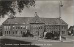 ENSCHEDE - Hogere Textielschool met Standbeeld Dr. Ariëns, Verzamelen, Verzenden, Gelopen