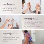 2dekans | XL Plakspiegel 30x50 - 4 stuks - Zelfklevende -, Ophalen of Verzenden, Zo goed als nieuw