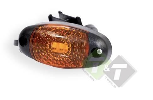 Zijmarkeringslamp - Contourlamp - Zij Lamp - 3 LED - Oranje, Auto-onderdelen, Verlichting, Nieuw, Universele onderdelen, Ophalen of Verzenden