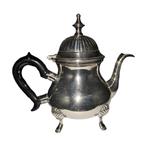 Eenpersoons verzilverd theepotje - Thiemes echte thee, Antiek en Kunst