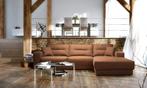 Loungebank Venray - loungebanken - Cognac, Huis en Inrichting, Banken | Sofa's en Chaises Longues, Nieuw, Stof