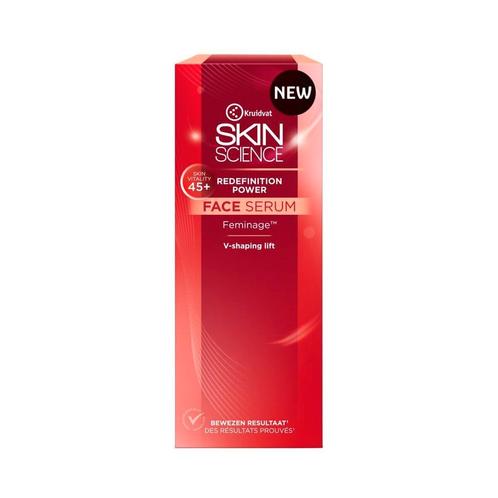 Kruidvat Skin Science Redefinition Power 45+ Face Serum, Sieraden, Tassen en Uiterlijk, Uiterlijk | Gezichtsverzorging, Nieuw