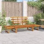 vidaXL Tuinbank 2-in-1 190 cm massief acaciahout, Tuin en Terras, Tuinbanken, Verzenden, Nieuw, Hout