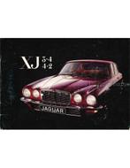 1977 JAGUAR XJ 3.4 & 4.2 INSTRUCTIEBOEKJE DUITS, Auto diversen, Handleidingen en Instructieboekjes