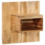 vidaXL Nachtkastje 50x27x50 cm massief acaciahout, Verzenden, Nieuw, Hout