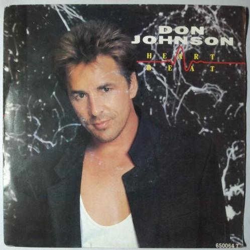 Don Johnson - Heartbeat - Single, Cd's en Dvd's, Vinyl Singles, Single, Gebruikt, 7 inch, Pop