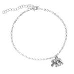 Fako Bijoux® - Enkelbandje - Enkelsieraad - Olifantje -, Verzenden, Nieuw