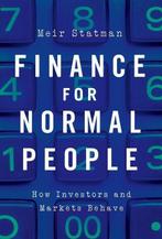 Finance for Normal People 9780190057121, Verzenden, Zo goed als nieuw