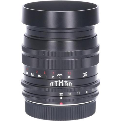 Voigtlander Macro APO Ultron 35mm f/2.0 - Fuji X Zwart, Audio, Tv en Foto, Fotografie | Lenzen en Objectieven, Groothoeklens, Gebruikt