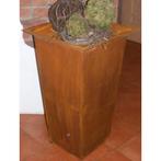 XL plantenzuil | Tuindecoratie vintage zuil | Roest, Verzenden, Nieuw