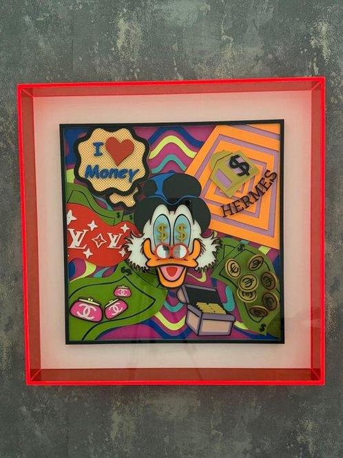 KIRAS - I LOVE MONEY, Antiek en Kunst, Kunst | Schilderijen | Modern