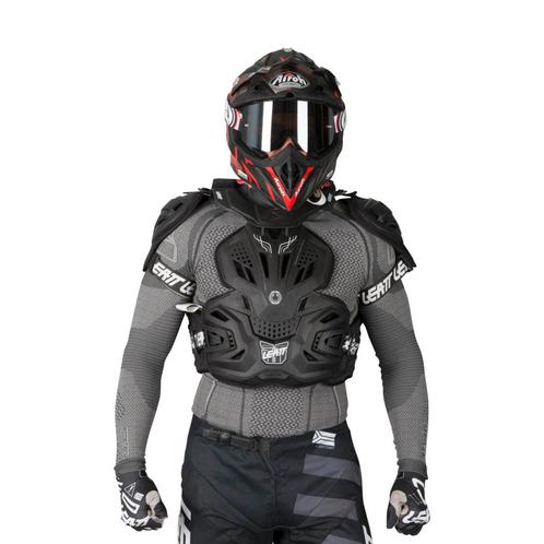 Lichaamsbeschermer Leatt Fusion 3.0 Zwart (Bodyprotectors), Motoren, Accessoires | Overige, Nieuw, Verzenden