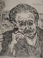 Vincent Van Gogh (1853-1890) (daprès) - Portrait du docteur