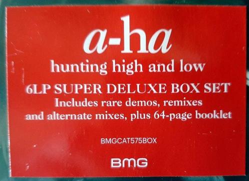 A-Ha - Hunting High And Low 6LP Super Deluxe Box LP Box set, Cd's en Dvd's, Vinyl Singles