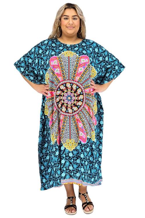 Luna Serena kaftan 75 Maat:, Kleding | Dames, Jurken, Overige kleuren, Nieuw, Verzenden