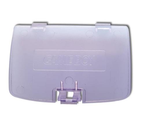 Game Boy Color Batterijklepje Transparent Paars (Third Pa..., Spelcomputers en Games, Spelcomputers | Nintendo Game Boy, Zo goed als nieuw