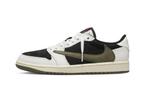 Travis Scott x Jordan 1 Low OG SP WMNS  Olive  - Maat 40, Kleding | Dames, Schoenen, Air Jordan, Nieuw, Ophalen of Verzenden, Sneakers of Gympen