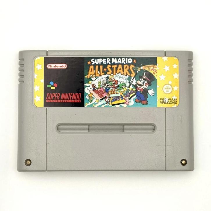 Super Mario All Stars - Super Nintendo (SNES) - Cartridge -…, Spelcomputers en Games, Games | Nintendo Super NES, Ophalen of Verzenden