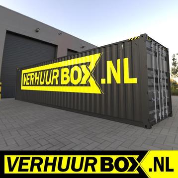 Verhuurbox - Zeecontainer 40ft 67.8m3 28m2 opslagcontainer