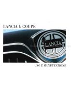 1997 LANCIA KAPPA COUPÉ INSTRUCTIEBOEK ITALIAANS