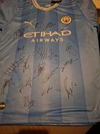 Hand Signed Manchester City Squad Signed Shirt With Club Coa, Nieuw