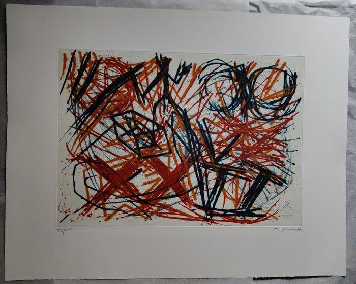 A.R. Penck (1939-2017) - Revolutionary Spring - handsigned, Antiek en Kunst, Antiek | Overige Antiek