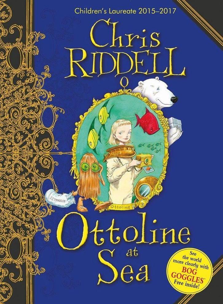 Ottoline At Sea 9781405050593 Chris Riddell, Boeken, Taal | Engels, Zo goed als nieuw, Verzenden