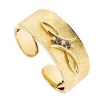 Armband - 18 karaat Geel goud Diamant