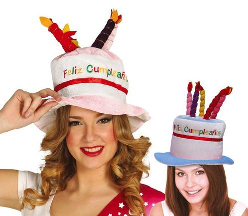 Hoed Feliz Cumpleanos, Hobby en Vrije tijd, Feestartikelen, Nieuw, Verzenden