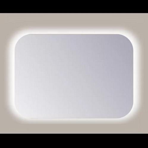 Spiegel Sanicare Q-Mirrors 70x60 cm Rechthoek Met Rondom LED, Doe-het-zelf en Verbouw, Sanitair, Bad, Nieuw, Ophalen of Verzenden