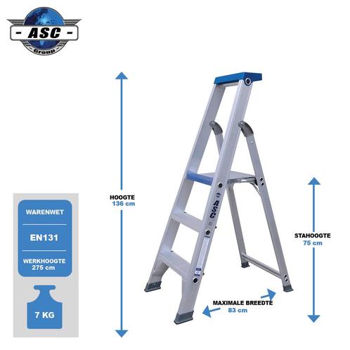 ASC Bordestrap, Doe-het-zelf en Verbouw, Ladders en Trappen, Trap, Nieuw, Verzenden