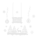 Ruhhy Kerst Raamstickers Set - Feestelijke Decoratie voor..., Ophalen of Verzenden, Nieuw