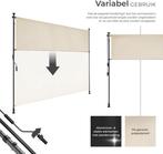 2dekans | tectake® Klemluifel Taija - Zonwering -, Tuin en Terras, Zonneschermen, Ophalen of Verzenden, Zo goed als nieuw