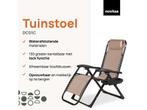 Novitaa NOVDC01C - Opvouwbare Ligstoel - Verstelbaar 30°-90°, Tuin en Terras, Tuinsets en Loungesets, Verzenden, Nieuw