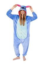 Onesie Lilo Stitch Pak Kind Blauw 128-134 Stitchpak Jumpsuit, Ophalen of Verzenden, Nieuw