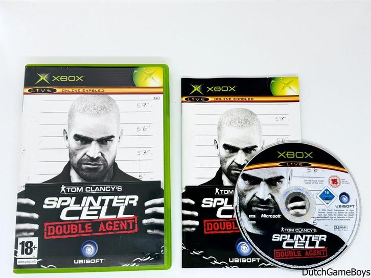 Xbox Classic - Tom Clancys - Splinter Cell - Double Agent -, Spelcomputers en Games, Games | Xbox Original, Gebruikt, Verzenden