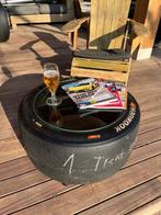 Hankook - Bijzettafel - Rubber, Veiligheidsglas - Racing Car, Antiek en Kunst