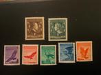 Liechtenstein - Liechtenstein 1934-1935 - vogels met goede, Gestempeld